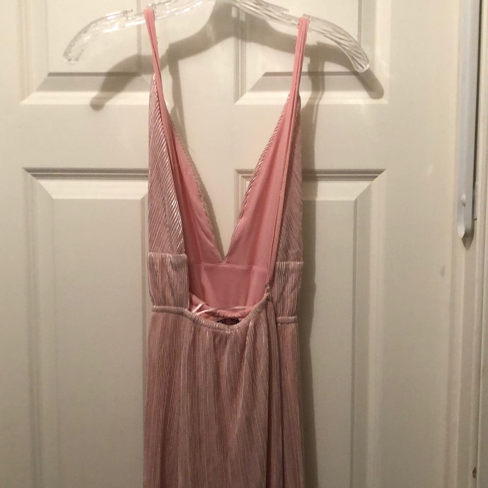 Elegant Pink Evening Gown - Picture 4 of 6